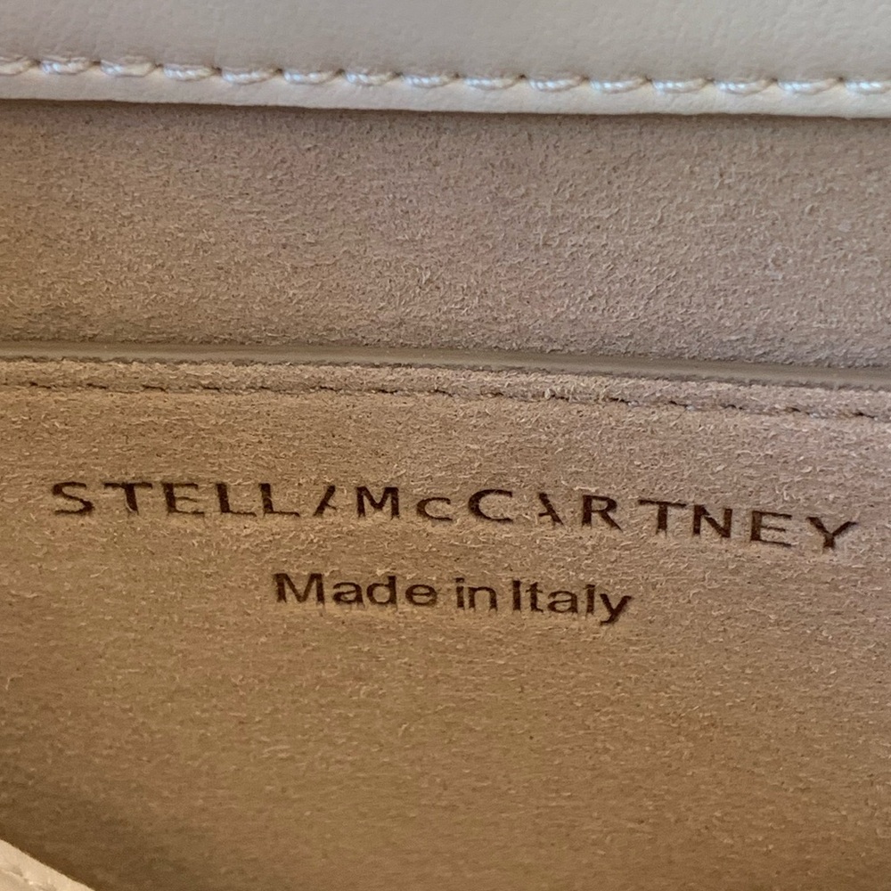 Stella McCartney Ivory Frayme Small Shoulder Bag - Picture 6 of 8